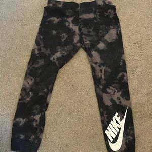 Tie dye Nike leggings